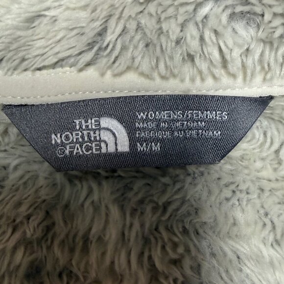 The North Face Furry Fleece Full-Zip Women’s Medium Beige/Taupe EUC - Picture 6 of 11